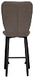 стул Чинзано полубарный нога черная 600 (Т173 капучино)