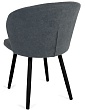 стул Коко нога черная 1R32 (Т177 графит)