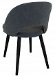 стул Капри 4 нога черная 1R38 (Т177 графит)