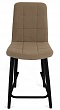 стул Абсент полубарный-мини нога черная 500 (Т184 кофе с молоком)