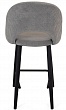 стул Капри-4 ПОЛУБАРНЫЙ нога черная 600 (Т180 светло-серый)