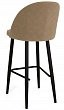 стул Капри-5 БАРНЫЙ нога черная 700 (Т184 кофе с молоком)