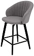 стул Моне полубарный нога черная 600 360F47 (Т180 светло-серый)