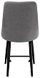 стул Клэр полубарный-мини нога черная 500 (Т180 светло серый)